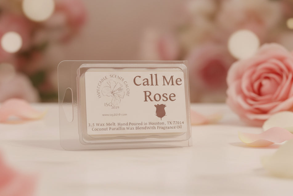Call Me Rose Wax Melts
